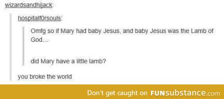 Mary had a little lamb origin