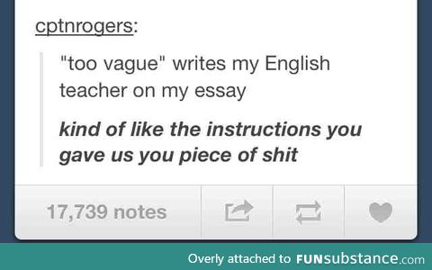 English essay