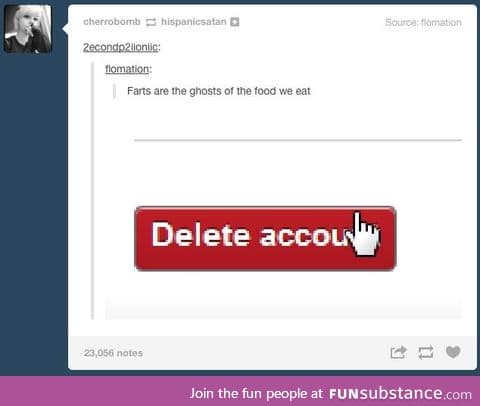 Delete account?