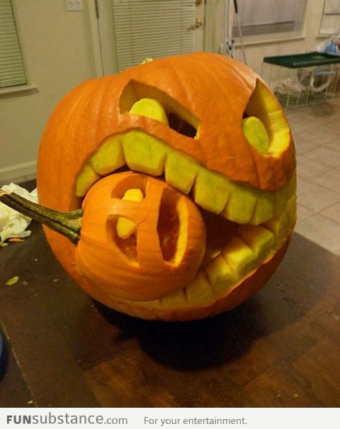 Badass Pumpkin Carving Idea