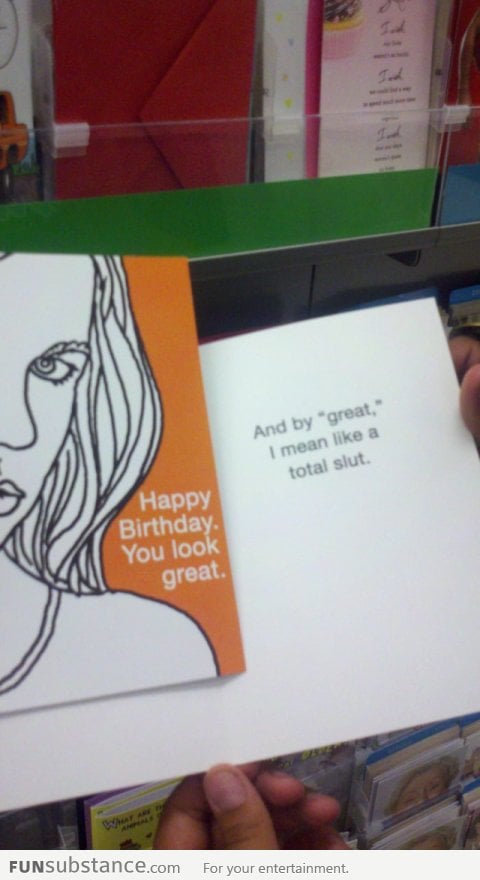 The best birthday card for the person you hate
