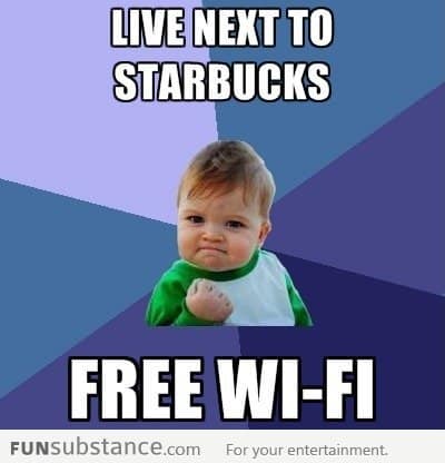 I will never move away from free wifi