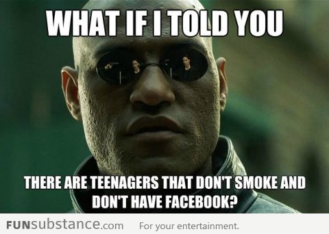 Not all teenagers are like that