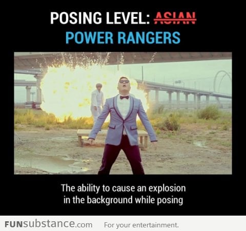 Psy Gangnam Style Level: Power Rangers