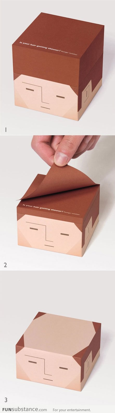 Balding post-it notes