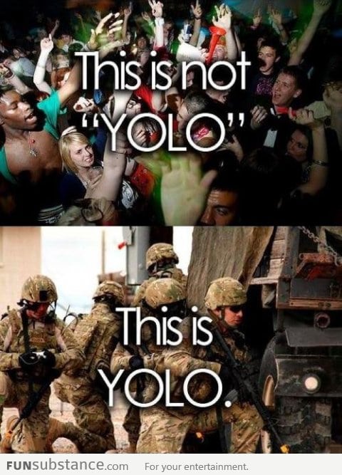 The true YOLO