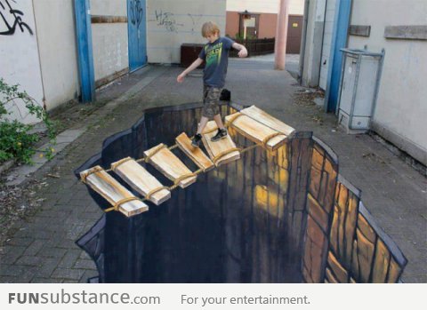 Awesome 3D street art