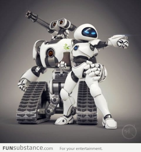 Wall-E and Eve has grown up!