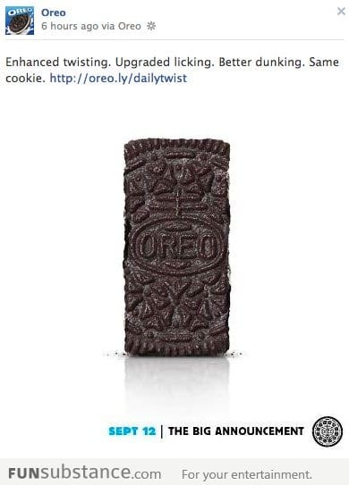 I see what you did there, Oreo