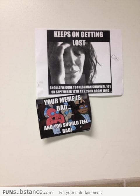 Saw this in school today