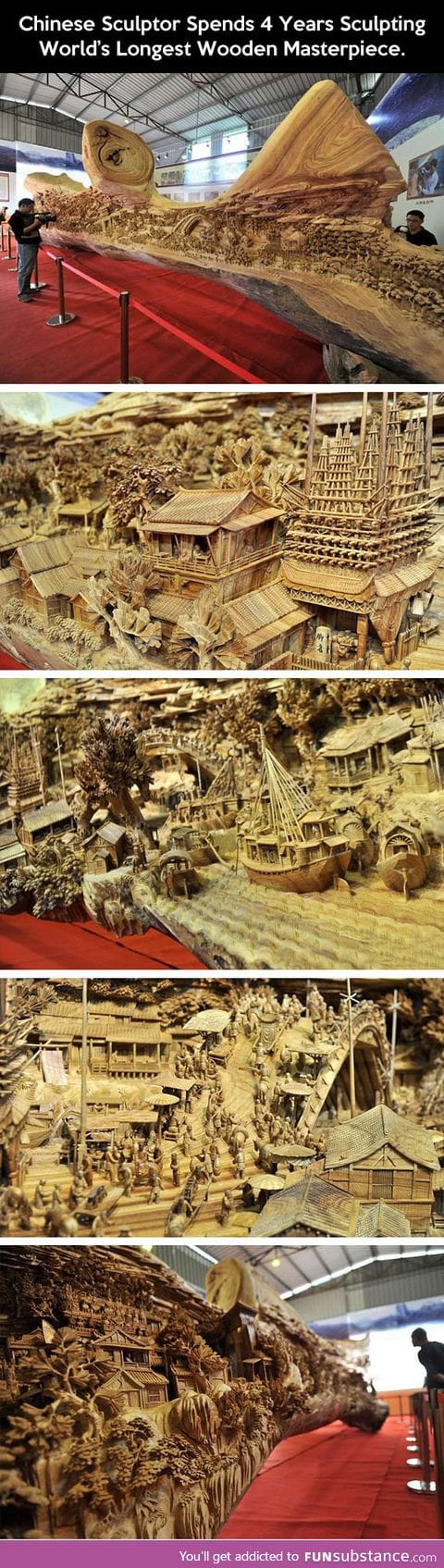 World's longest wooden masterpiece