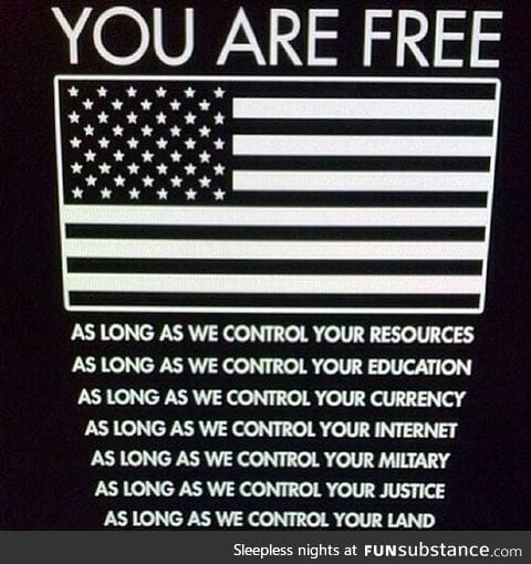Remember that you are free