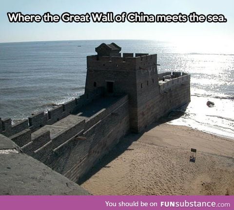 The least known part of the wall of china