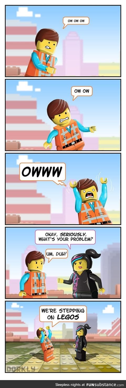 A Scene That Better Be in The Lego Movie