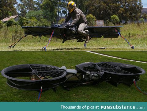 Hoverbikes are a reality now