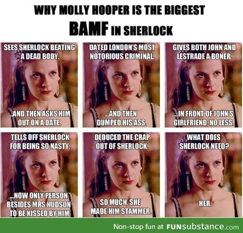 I love Molly Hooper :)