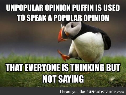 Popular opinion puffin