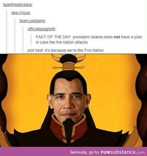 Firelord obama