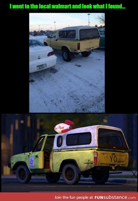 The real life Disney van