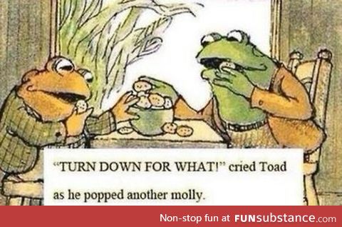 Don't croak too soon