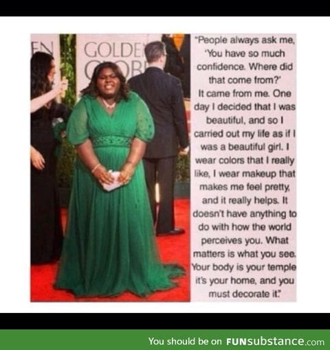 One of the many reasons i love and respect Gabourey Sidibe