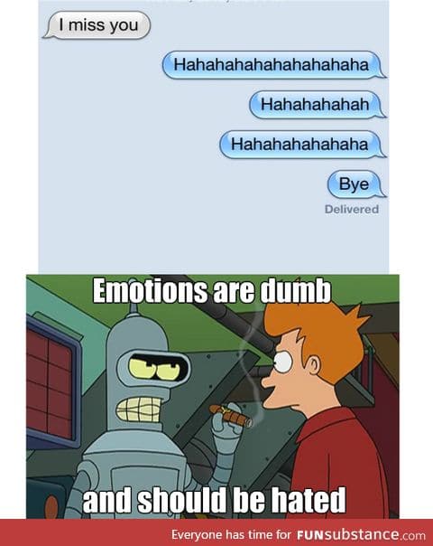 Bender's life lesson