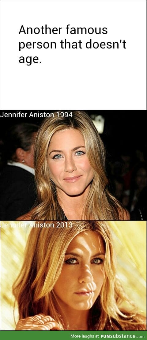 Celebrities who don't age