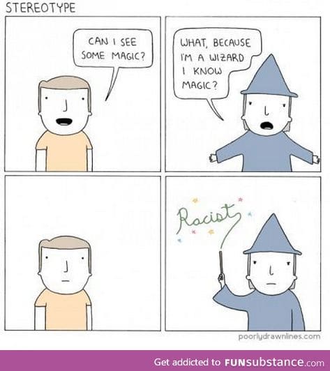 just because he's a wizard