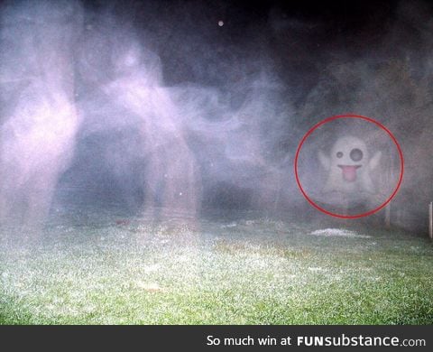Real ghost sighting