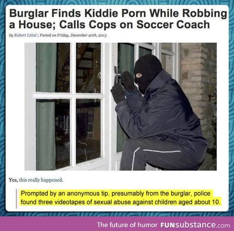 Good guy burglar