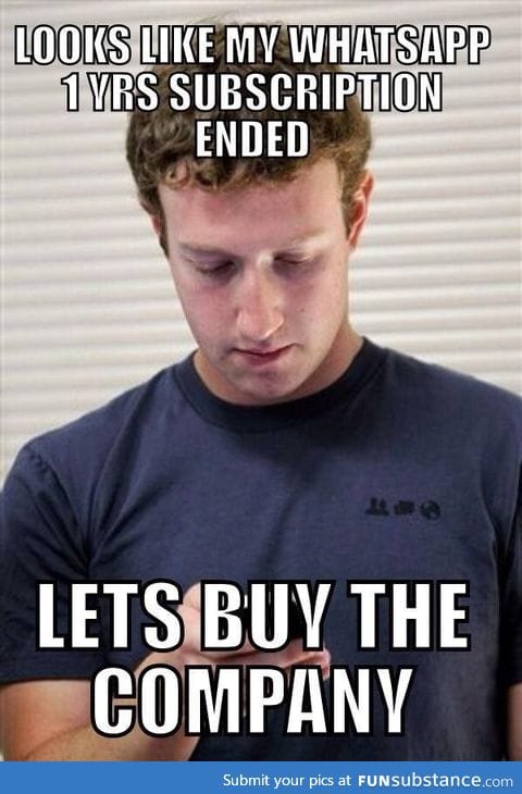 Why Zuckerberg bought whatsapp