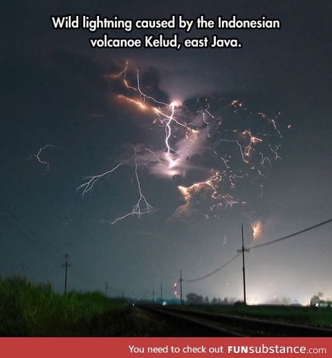 Wild lightning