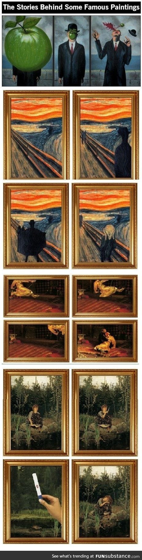 What famous paintings actually mean