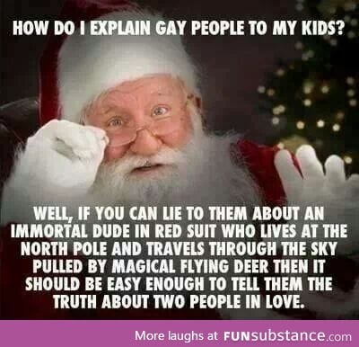 Explain gay people to kids