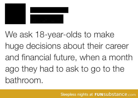 Tough life for teens