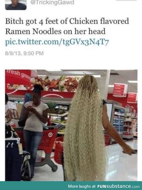So much ramen noodles!