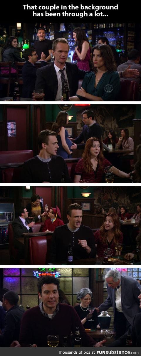 Parallel story in How I Met Your Mother