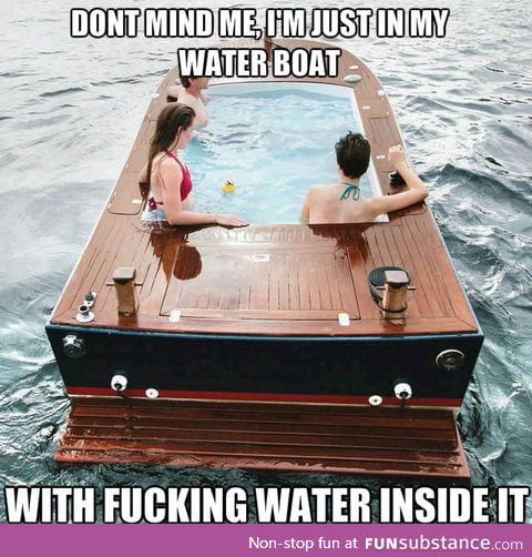 Don't Mind Me ; Boat Edition