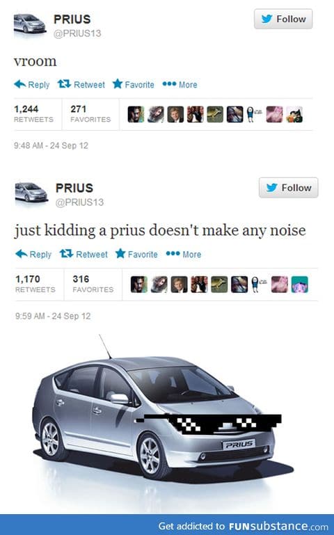 Prius be cool like...