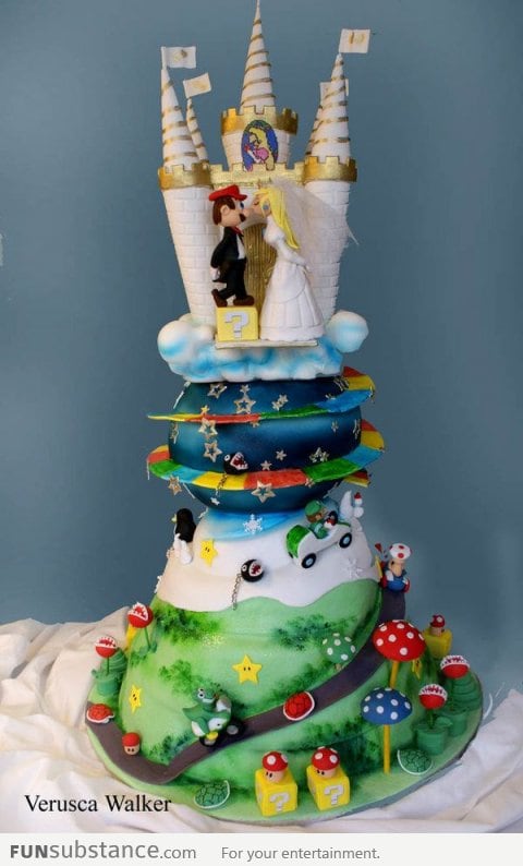 Awesome Mario Cake