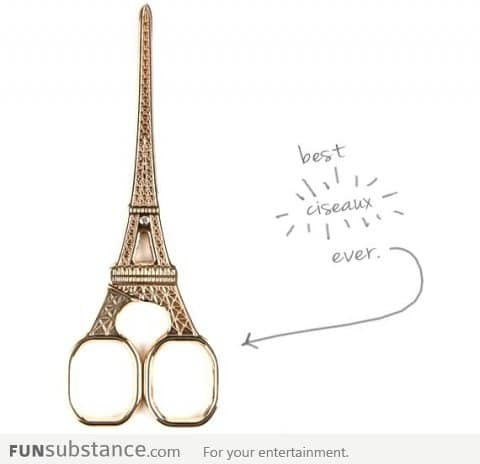 Eiffel Tower Scissors