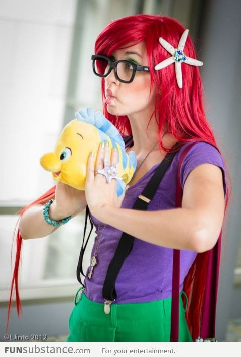 Flounder and Hipster Ariel