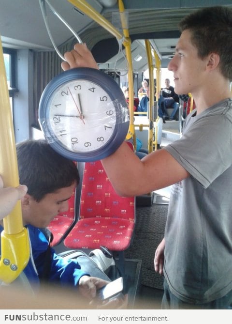 Because people with swag wear clocks