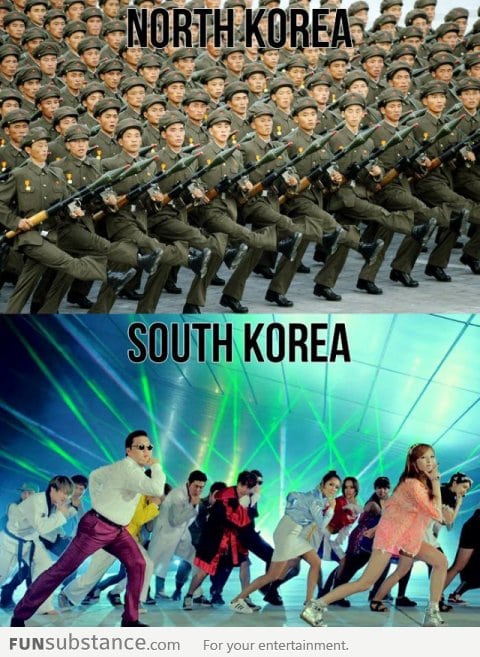 Know the difference: North Korea vs South Korea