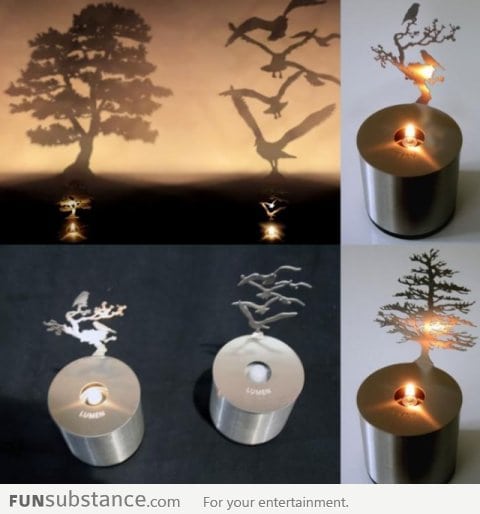 Candle light art