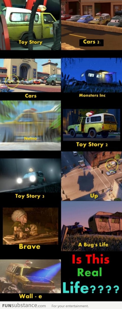 Same Van In Every Disney movie