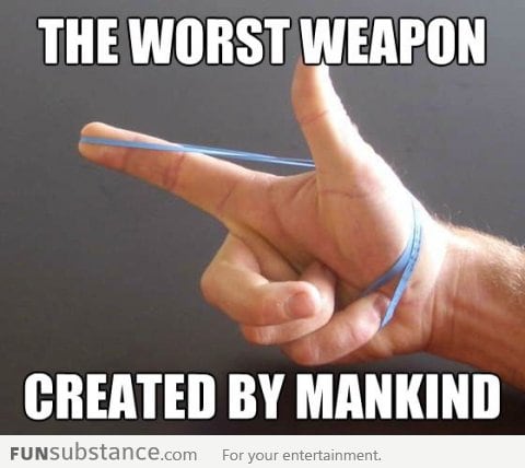 The worst weapon created by mankind