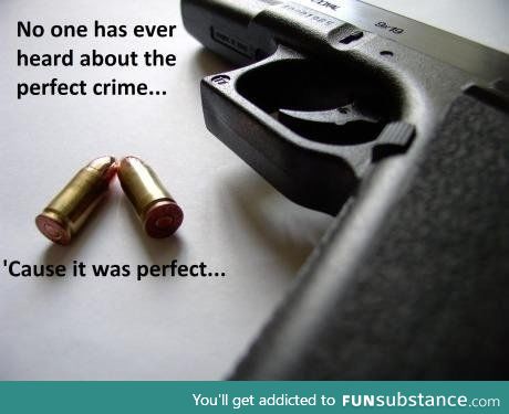 The perfect crime