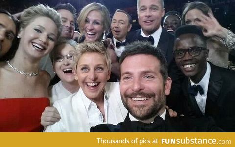 Ellen wins the internet with this star studded selfie (Oscars)