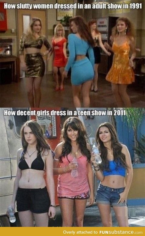 Dressing then and now